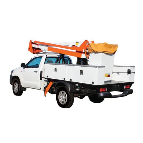Piattaforma articolata montata su camion - GT 9,5 PANTOGRAPHIC - Guiton Equipamentos Hidráulicos - idraulica