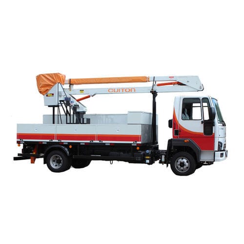 Piattaforma articolata montata su camion - GT 13 LV EVOLUTION - Guiton Equipamentos Hidráulicos - idraulica