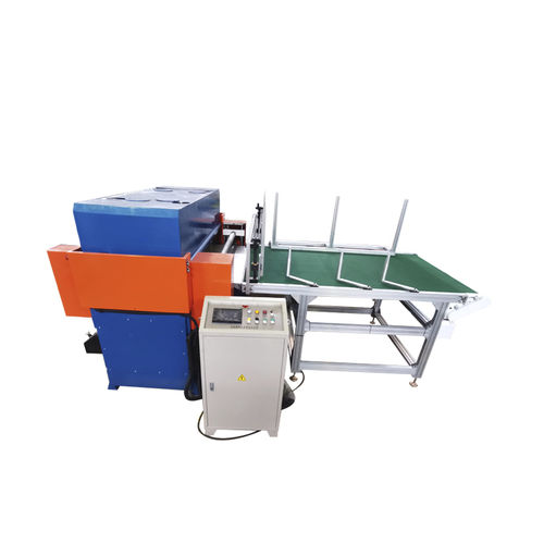Macchina da taglio per spugna - HG-B60T - HONGGANG - controllata da PLC / impilatori / trifase