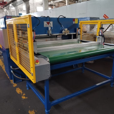 Macchina da taglio a lama rettilinea - HG-B200T - HONGGANG - per spugna / per cinghia / automatica