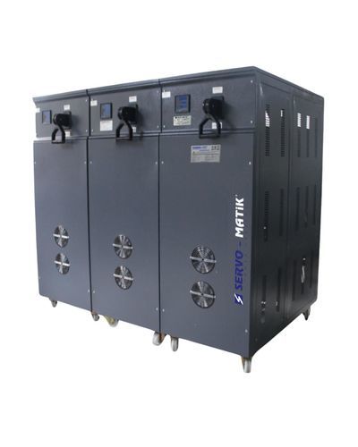 Stabilizzatore di tensione trifase - SERVO-REG - Servo-Matik - con regolatore di tensione automatico