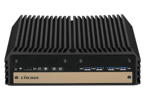 PC embedded - DX-1000 - Cincoze Co., Ltd. - da parete / su guida DIN / con montaggio VESA