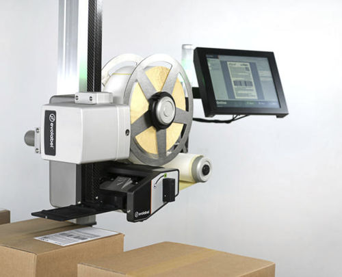 Etichettatrice per applicazione sulla parte superiore del prodotto - E-commerce - Industrial Labelling Systems - per la logistica / in linea