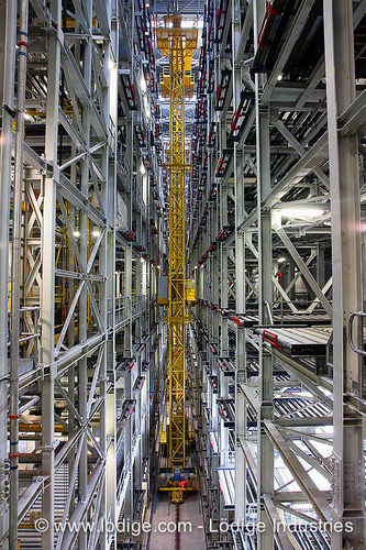 Magazzino automatico verticale - Lödige Industries - recupero automatico AS/RS
