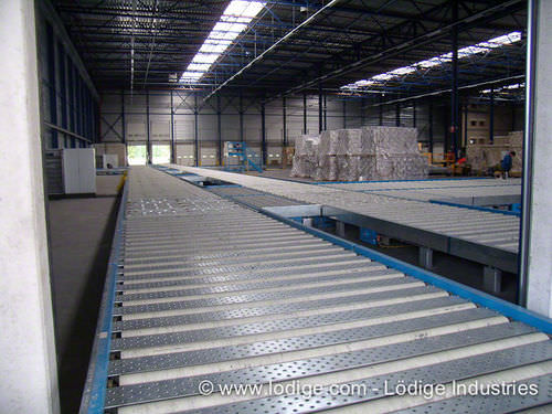 Trasportatore a rulli - ROLLER DECK - Lödige Industries - orizzontale / da trasporto / per pallet