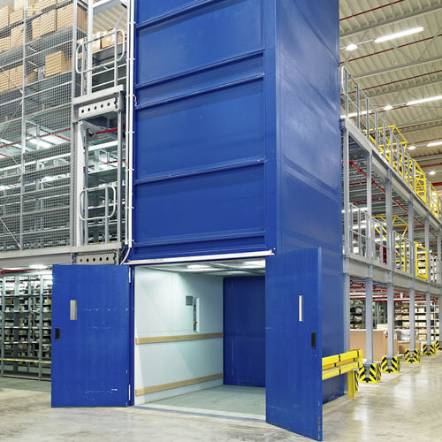 Montacarichi con azionamento elettrico - ESCORTA® - Lödige Industries - automatico / per cantiere / industriale