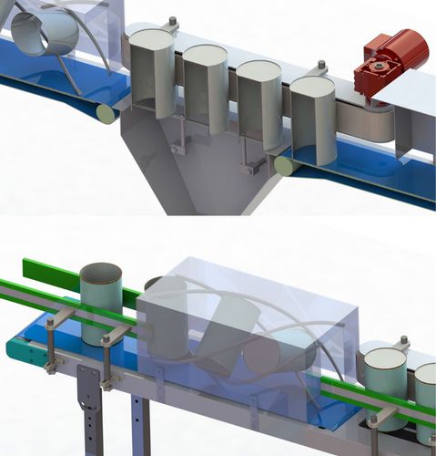 Sistema di pulizia a soffiaggio d'aria - Sapli - automatico / di lattine per prodotti alimentari / per applicazioni igieniche
