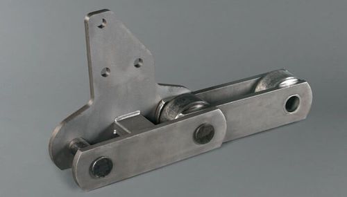 Catena di trasporto con attacchi - Z.M.C. SRL - per l'industria del cemento / per carico pesante
