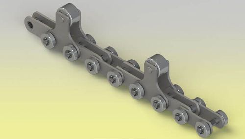 Catena di trasporto in acciaio - Z.M.C. SRL - a rulli / per industria siderurgica