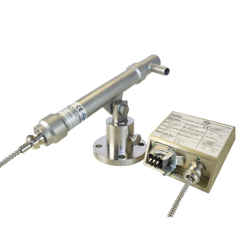 Rilevatore di materiale caldo a fotodiodo - foto captor 1307.43 S110 + foto optic 10043V HSLL S100 - weber Sensors GmbH - in fibra ottica / uscite con optoaccoppiatore / uscite relè