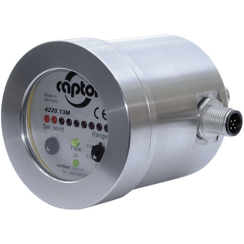 Sensore di portata calorimetrico - 4220.xxF/.xxTM xx °C - weber Sensors GmbH - volumetrico / per liquido / per il monitoraggio dei processi