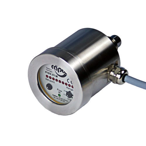 Flussostato termico - 4120.8xM  - weber Sensors GmbH - per acqua / in acciaio inossidabile / IP67