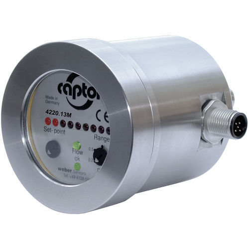 Flussostato per acqua - 4220.1xM - weber Sensors GmbH - in acciaio inossidabile / IP67 / robusto