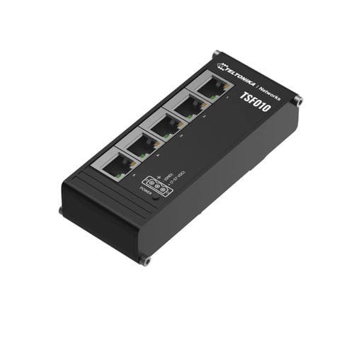 Switch Ethernet non gestibile - TSF010 - TELTONIKA SAS - 8 porte / su guida DIN / ad armadio