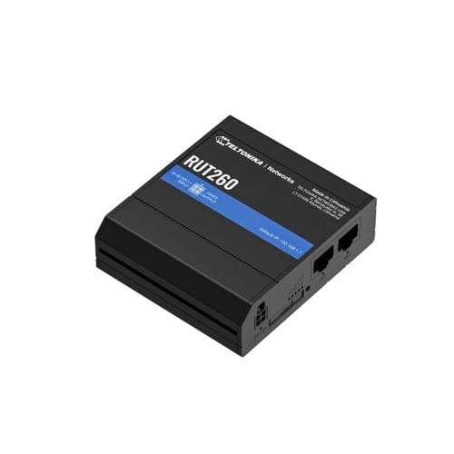 Router cellulare - RUT260 - TELTONIKA SAS - WAN / LTE / su guida DIN