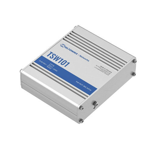 Switch Ethernet 8 porte - TSW101 - TELTONIKA SAS - Ethernet gigabit / embedded / industriale