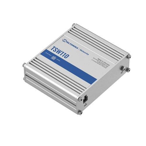 Switch Ethernet non gestibile - TSW110 - TELTONIKA SAS - 8 porte / di livello 2 / Ethernet gigabit