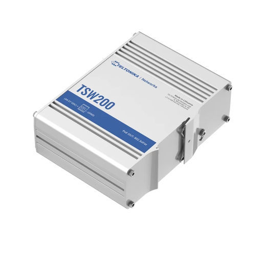 Switch Ethernet intelligente - TSW200 - TELTONIKA SAS - 8 porte / Ethernet gigabit / Power over Ethernet