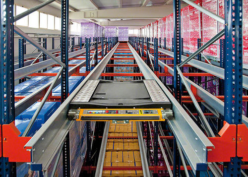 Scaffalatura ad accumulo - Aceally (Xiamen) Technology Co., Ltd - per carichi pesanti / per pallet