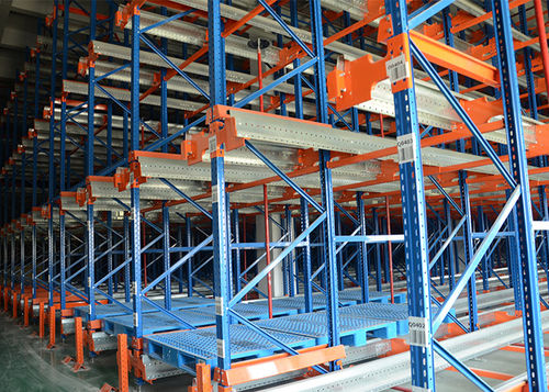 Scaffalatura per magazzino di stoccaggio - Aceally (Xiamen) Technology Co., Ltd - ad accumulo / in acciaio inossidabile