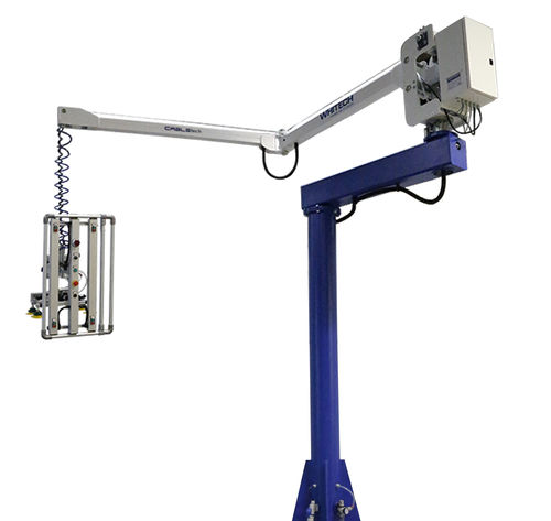 Manipolatore elettrico - CABLEtech - Whitech srl - con gancio / per movimentazione / a colonna