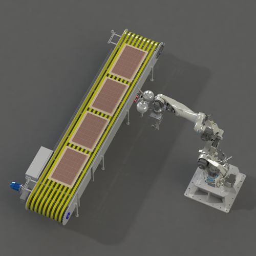 Cella robotizzata di dosaggio - RD - GD01 - Whitech srl - di riempimento / per materiali compositi