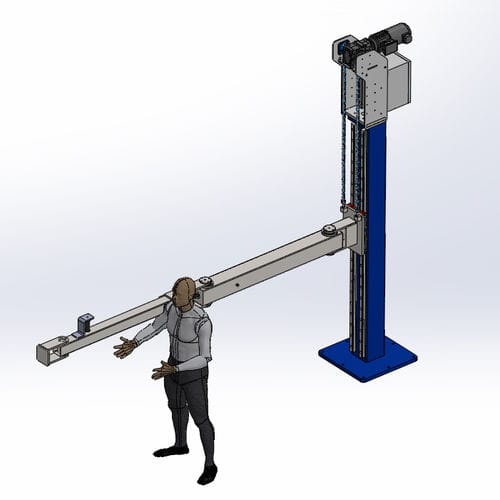 Manipolatore pneumatico - VERtech - Whitech srl - elettrico / articolato / rigido