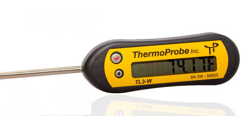 Termometro RTD - TL3-W - ThermoProbe Inc - a resistenza di platino / con display LCD / °C