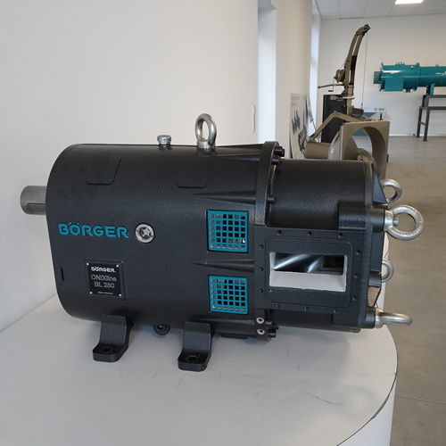 Pompa a lobi - ONIXline series - BORGER - per prodotti chimici / elettrica / fissa