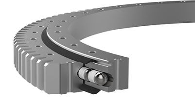 Ralla di orientamento a dentatura esterna - Type 3000 - Rotis - a sfere / a corona singola