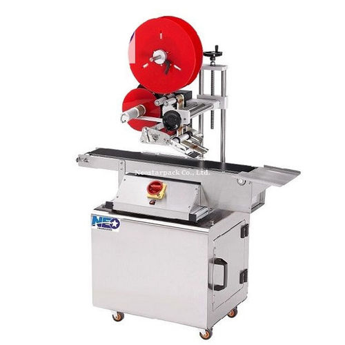 Applicatore di etichette per applicazione sulla parte superiore del prodotto - LT2100 - NEOSTARPACK Co., Ltd. - automatico / per bottiglie / per casse