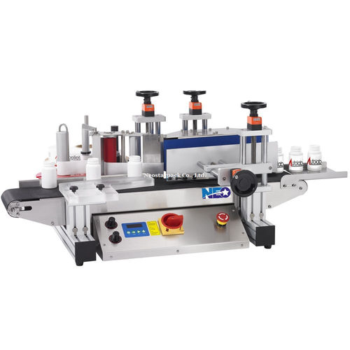 Etichettatrice semiautomatica - LR1100 - NEOSTARPACK Co., Ltd. - per bottiglie / per prodotti chimici / per applicazione laterale