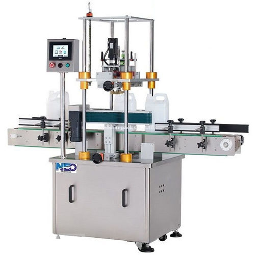 Tappatrice avvitatrice lineare - NCW-415S - NEOSTARPACK Co., Ltd. - automatica / servocomandata / per flaconi