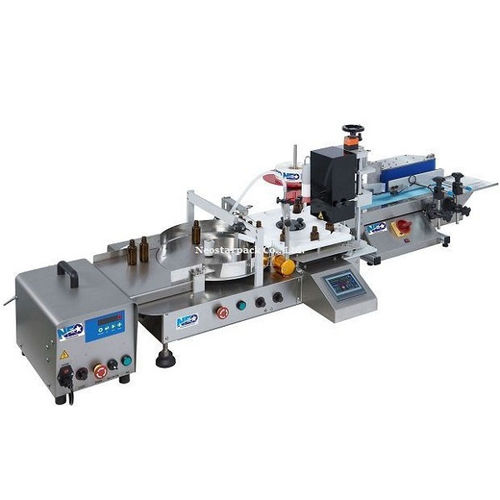 Riempitrice tappatrice etichettatrice semiautomatica - FG-120 - NEOSTARPACK Co., Ltd. - per prodotti fitosanitari / per l'industria farmaceutica / per liquidi