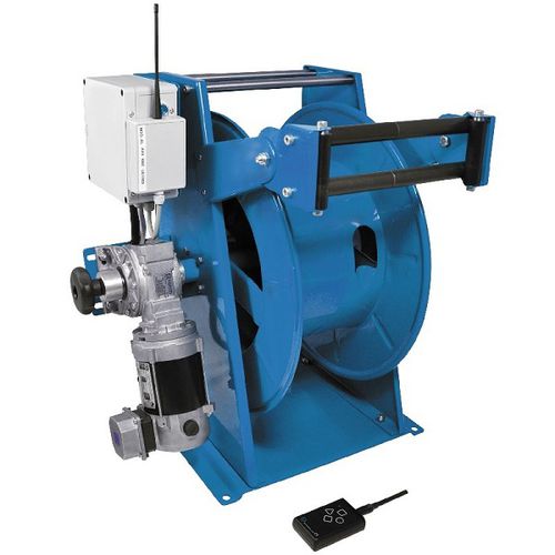 Avvolgitore per tubo - OMP-36590 - NOVETAL - a motore / per acqua calda / per aria compressa