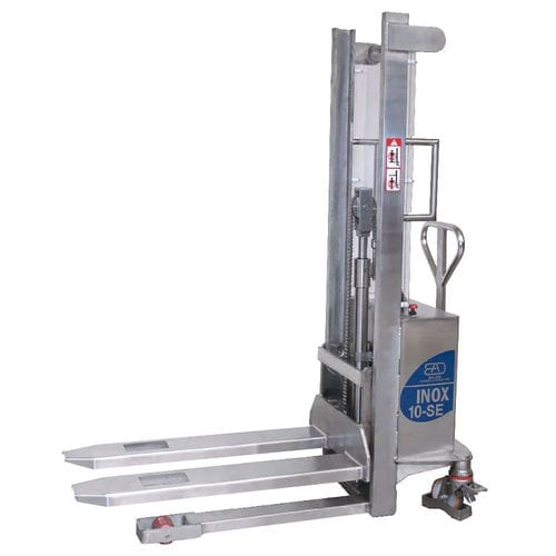 Accatastatore elettrico - TM10SE - NOVETAL - a guida a bordo / per movimentazione / per l'industria farmaceutica