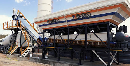 Centrale di betonaggio mobile - 60 S4 - Semix Concrete Batching Plants