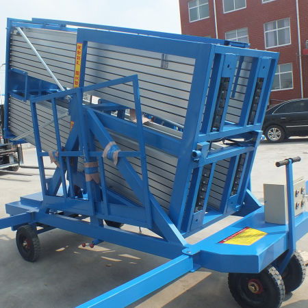 Piattaforma a sfilo verticale su ruota - a0216 - Jinan Juxin Machinery Co., Ltd. - elettrica / per interno / per applicazioni industriali