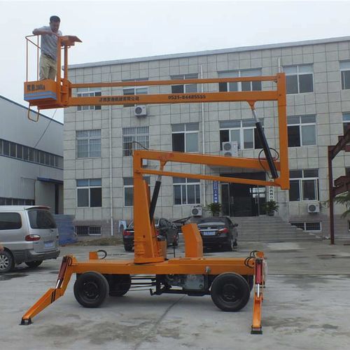 Piattaforma articolata semovente - a800 series - Jinan Juxin Machinery Co., Ltd. - su ruote / diesel / idraulica