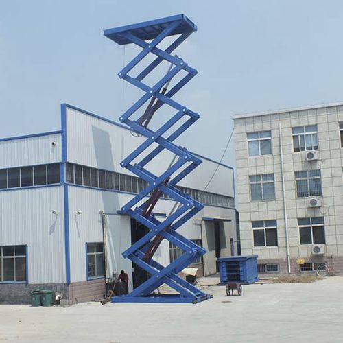Piattaforma elevatrice a forbice fissa - a0022 - Jinan Juxin Machinery Co., Ltd. - idraulica / per cantiere / per applicazioni industriali