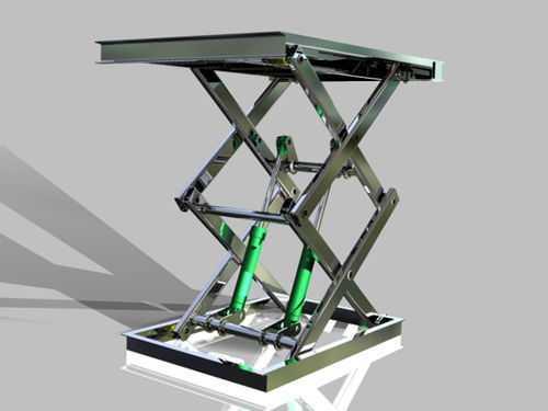 Piattaforma elevatrice a forbice stazionaria - a5002 - Jinan Juxin Machinery Co., Ltd. - idraulica / per uso in interni ed esterni / per applicazioni industriali