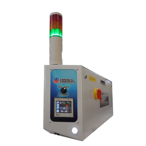 Essiccatore ad aria calda - TANDEM 950 - Chiossi e Cavazzuti srl - per l'industria tessile / induritore / con nastro trasportatore