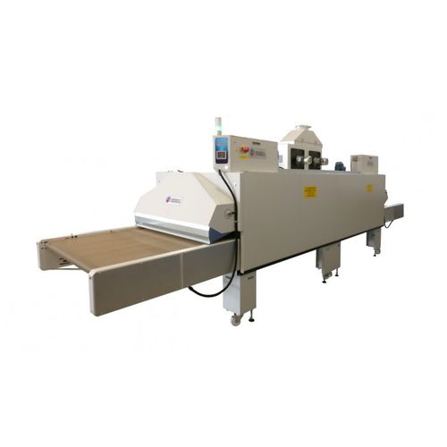 Essiccatore ad aria calda - POKER 1200 - Chiossi e Cavazzuti srl - per l'industria tessile / induritore / con nastro trasportatore