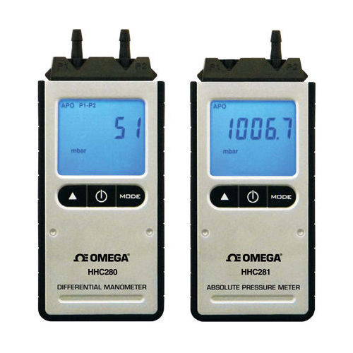 Manometro assoluto - HHC28 series  - OMEGA - con display LCD / rinforzato / per gas