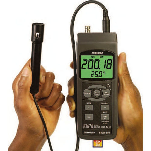 Apparecchio di misura di qualità dell'acqua - HHWT-SD1  - OMEGA - TDS / di pH / ORP