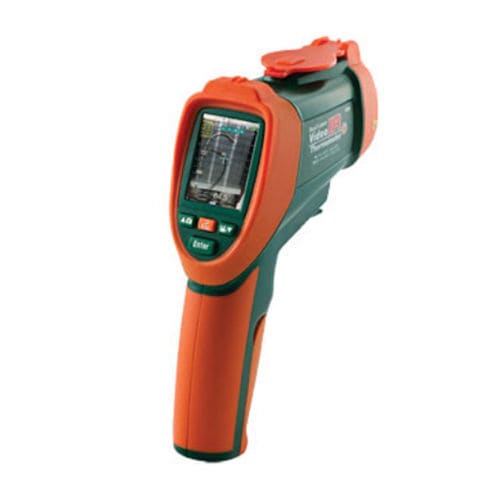 Termometro a infrarossi - OS-VIR50 - OMEGA - con display LCD / con doppi puntatori laser / USB