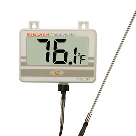 Termometro con termistore - DP8891 - OMEGA - con sonda / con display LCD / °C