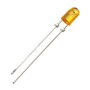 LED colorato - 3mm - Liteon - ovale / ad inserimento / ad alta luminosità