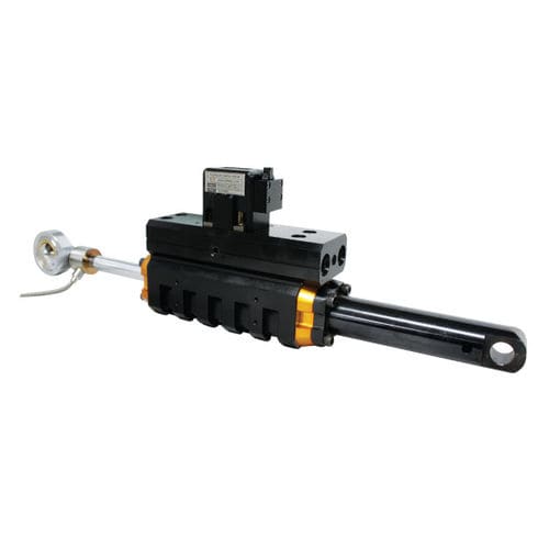 Attuatore idraulico - KNR system - lineare / a doppio stelo / compatto
