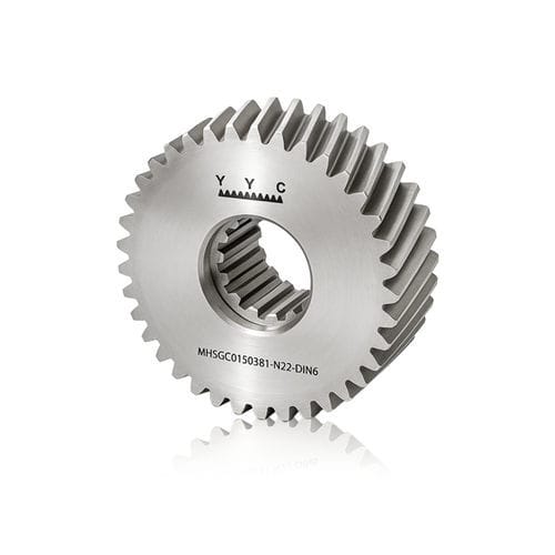 Ruota dentata cilindrica - MHSGC0200181-N16-DIN6 - Yuan Yi Chang Machinery Co., Ltd. (YYC) - a dentatura elicoidale / ad albero / in acciaio
